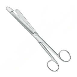 [MS-04-372] Tijera enterotomos anatomía 21cm punta gancho 1u Quiroproser®