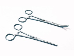 [040076] Pinza hemostática Kocher c/diente recta