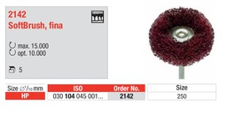 [2142] Soft Brush Cepillo multiusos Fino EDENTA 5u.