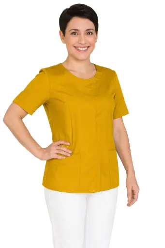 [16271] Casaca modelo EVA  Mostaza