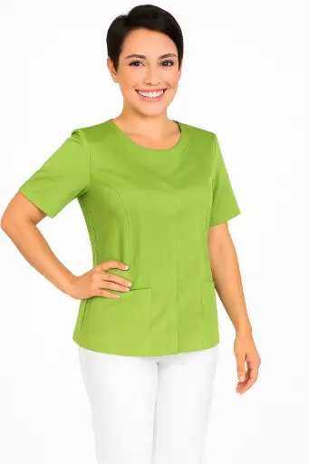 [16272] Casaca modelo EVA  Pistacho