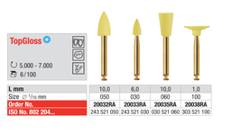 TopGloss Pulidor composite C.A. EDENTA 6u.