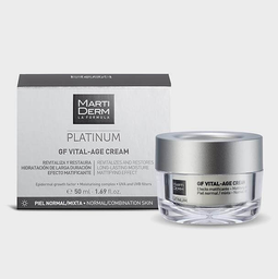 [N04992] PLATINUM GF VITAL-AGE CREAM PIEL Normal/Mixta 50 ml.