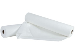 [N06238] Papel Camilla PP plastificado blanco 80mx58cm precorte 1u