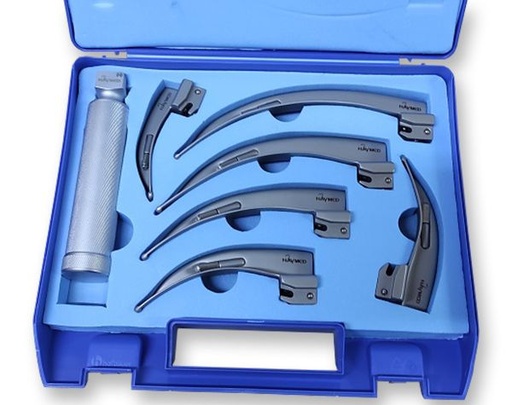 [N06311] Set Laringoscopio luz LED