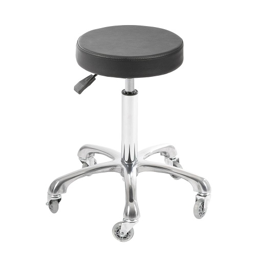 [A12.WPST02] Taburete giratorio gas sin respaldo Mod. MOTION Negro Weelko