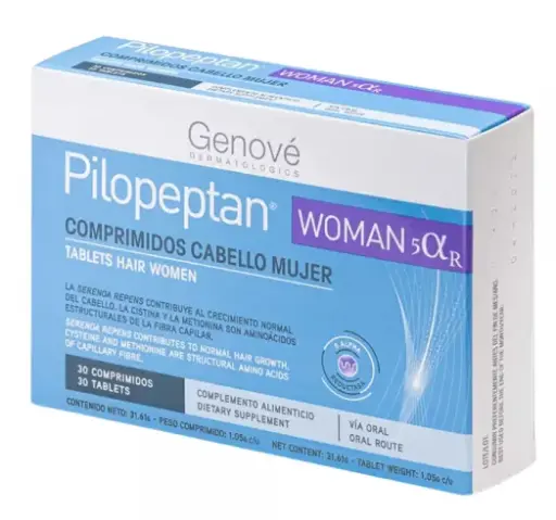 [N06419] PILOPEPTAN WOMAN 5 ALFA R 30 COMPRIMIDOS