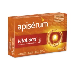 [N06668] Apiserum Vitalidad Jalea Real vitaminada 30 capsulas blandas