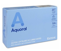 [N06707] AQUORAL GOTAS OFTALMICAS LUBRICANTES ESTERILES 20 x 0,5ml