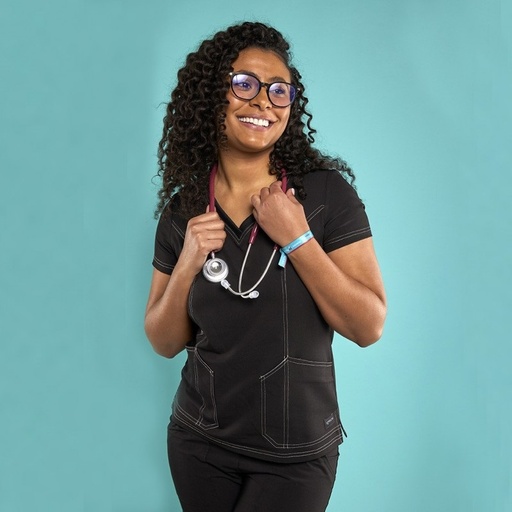[17211] Casaca Mujer Energy Color Negro Impulso