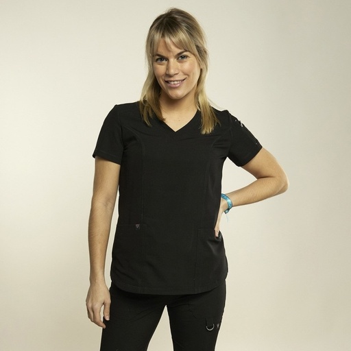 [17221] Casaca Mujer Zima Silvercare Color Negro Impulso
