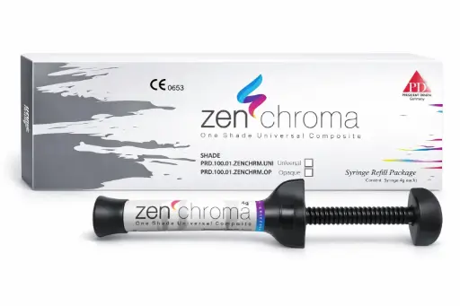 [17423] Composite Zenchroma One Shade Universal Composite 1 jer x 4g President Dental
