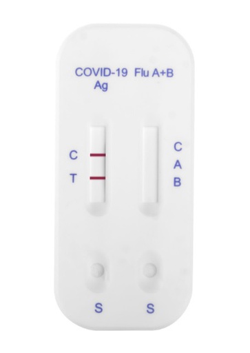 [N08221] Test Antígenos Covid/Gripe a+b Autodiagnóstico 100u