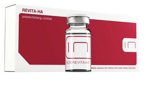 [N08440] Cóctel Polirevitalizante REVITA-HA Solución mesoterapia 3 ml Institute BCN