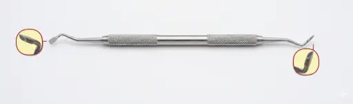 [3009] Atacador amalgama doble punta lisa Quiroproser®