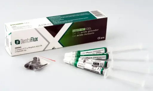 [A3] Gel Ácido Grabador Verde 37% 4x3.5g Dentaflux