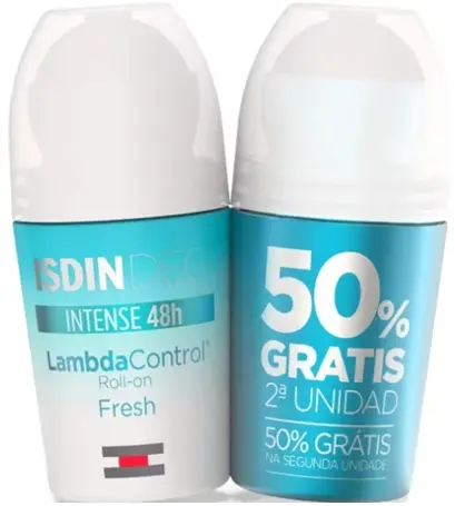 [N10134] Isdin Duo deo Lambda fresh Roll50% 2ud