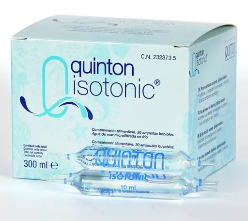 [N10229] Quinton Isotonic 30 ampollas bebibles 10 ml
