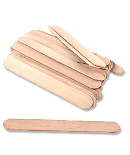 [010016] Depresores linguales madera 100u