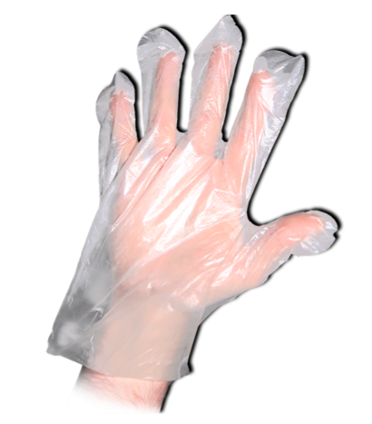 [010072] Guantes de plástico 100u