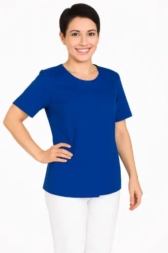 [3358] Casaca modelo EVA Azul Marino