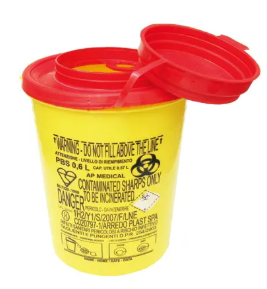 [z98495] Contenedor de agujas 0.60 ml 10u