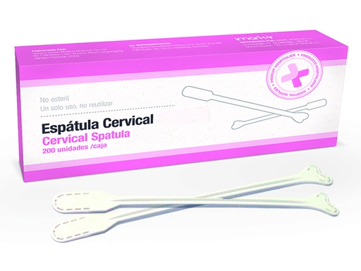 [010551] Espátula ginecológica Ayre estèril 100u