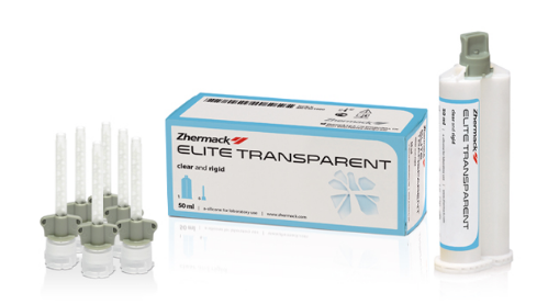 [020885] Elite Transparent cartucho 50ml + 6 Puntas