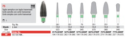 Fresa carburo tungsteno corte transversal (1u)