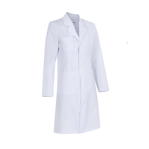 [4452] Bata de ropa blanca confección mujer