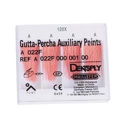 Puntas de Gutta-Percha 30mm Maillefer 120u