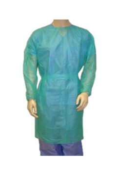 [010011] Bata estéril cirugía 20 g/m² puño goma 1u