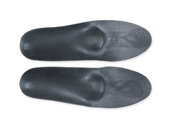 Plantilla látex color negro 1 par
