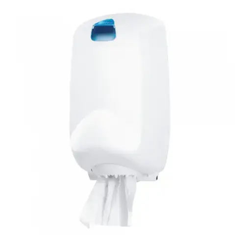 [010045] Dispensador papel minisecamanos Driman Blanco 1u.