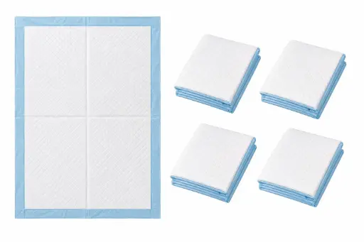 [6047] Empapadores absorbentes desechables DORLYK caja completa.