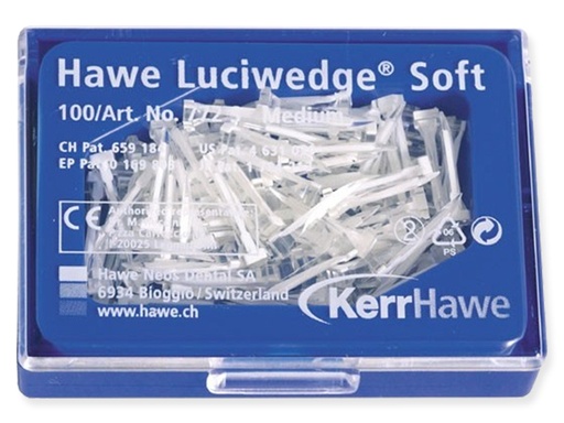 [6833] Cuñas transparentes Luciwedge 100u Kerr