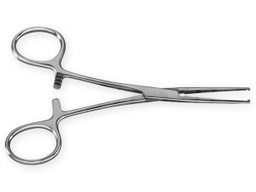 [BH612R] Pinza hemostática Kocher 14 cm c/diente recta Aesculap