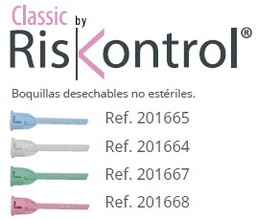 Riskontrol boquillas desechables para Jeringa 250u