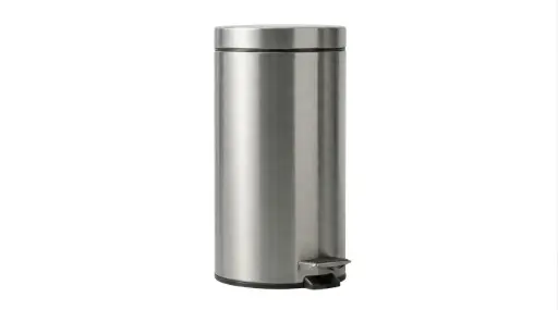 [1076/20I] Cubo residuos pedal 20 litros Acero inoxidable