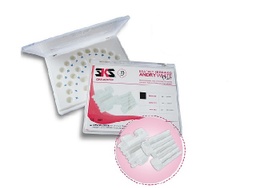 [1010901] Brackets Roth Cerámicos Andry White Plus Slot 0,18 Kit 20u. SKS