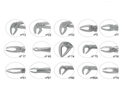 [0203433] Kit Fórceps ESTUDIANTES: 15 Fórceps Quiroproser®