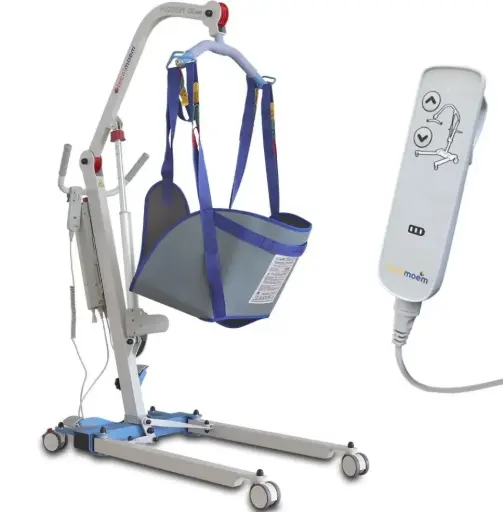 [070070] Grúa eléctrica transferencia Powerlift Mini 135kg con Arnés Tecnimoem