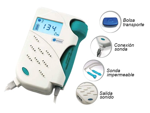 [070081] Doppler ultrasonidos vascular c/sonda unidireccional