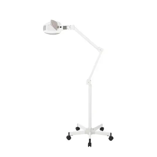 [090031] Lámpara lupa 5 aumentos orientable con pie Mod. AMPLI+ Weelko