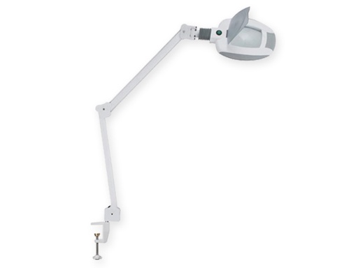 [0900311] Lámpara lupa 5 aumentos con mordaza Mod. AMPLI Weelko