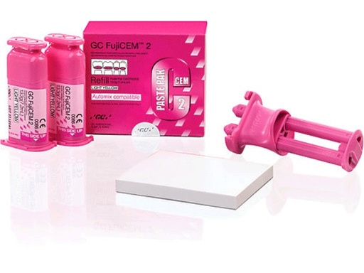 [14066] FujiCEM 2 SL Automix Kit 2 cartuchos + 44 puntas mezcla GC