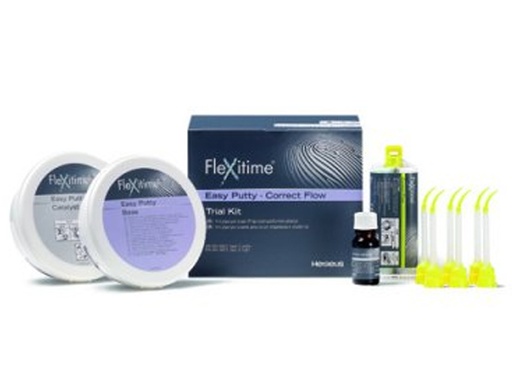 [8201] FleXitime Trial Kit Easy Putty - Heraeus Kulzer