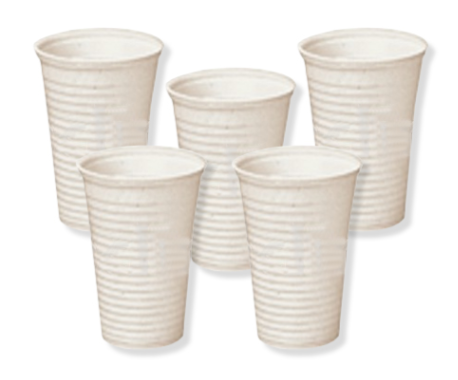 [z68575] Vasos biodegradables 160ml 50u
